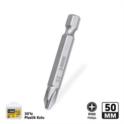 SGS3900 Yıldız Uçlu Bits S2 PH0X50 MM Sand-Pro Series