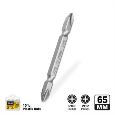 SGS3979 Çift Yönlü Bits Uç PH2/PH2X65 MM Sand-Pro Series