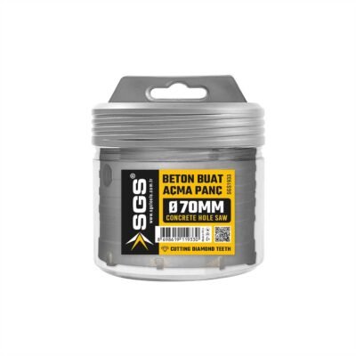 SGS1933 Beton Buat Açma Panç Adaptörsüz 70 MM