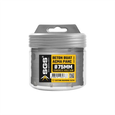 SGS1934 Beton Buat Açma Panç Adaptörsüz 75 MM