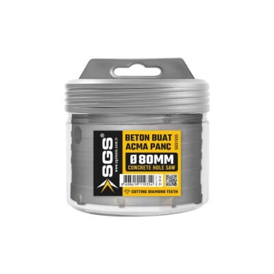 SGS1935 Beton Buat Açma Panç Adaptörsüz 80 MM