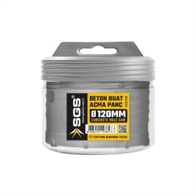 SGS1938 Beton Buat Açma Panç Adaptörsüz 120 MM