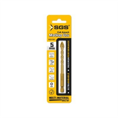 SGS1591 Çok Amaçlı Matkap Ucu 5 MM x 100 MM