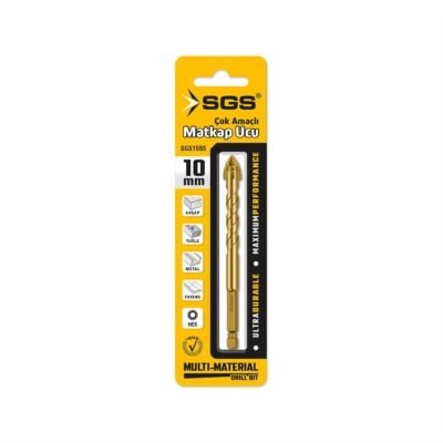 SGS1595 Çok Amaçlı Matkap Ucu 10 MM x 115 MM