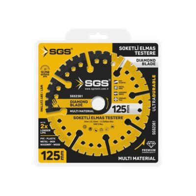 SGS2361 Çok Amaçlı Multi-Material Elmas Kesme Diski 125 MM
