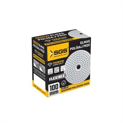 SGS2355 Elmas Polisaj Pedi 100 MM 1500 KUM Islak-Wet