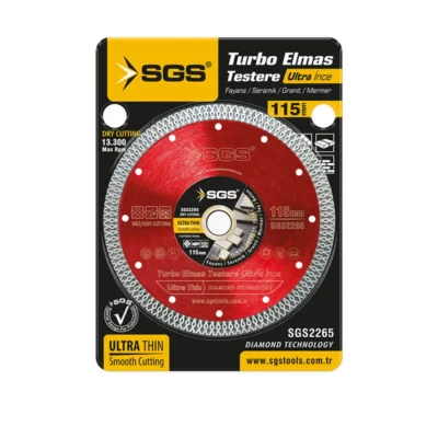 SGS2265 Turbo Elmas Testere (Ultra Hassas Kesici) (115 MM)