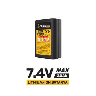 SGS5422YP 7.4 Volt 2.0 AH Yedek Batarya (Akülü Vantuz 250 KG)