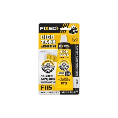 Fixed F115 SGS Tüp Ms Polimer Yapıştırıcı High-Tack 115 GR