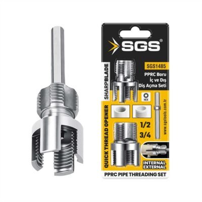 SGS1485 PPRC Boru Diş Açma Seti 20-25 MM (1/2''-3/4'')