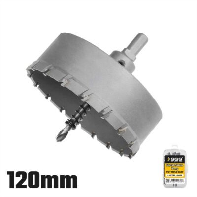 SGS2686 Tct Metal-INOX Delme Panç Seti 120 MM