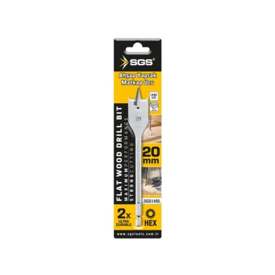 SGS1495 Ahşap Yaprak Matkap Ucu 20x152 MM