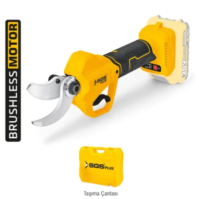 SGS5558B Akülü Bağ Budama Makası 20 V 32 MM (Kömürsüz Motor)