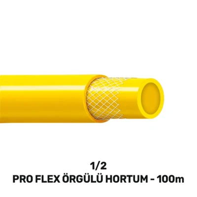 SGS4348 1/2 Proflex Örgülü Hortum 100 MT (150 Gr/mt)