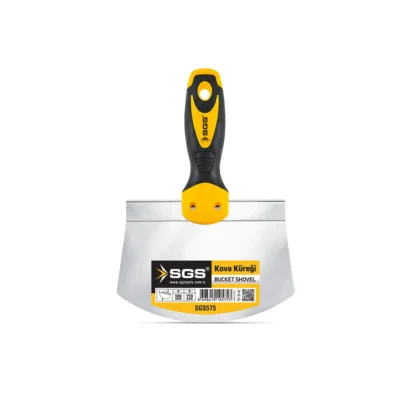 SGS575 Alçı Kova Küreği (Paslanmaz Çelik) 170 MM