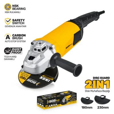 SGS5040 Endüstriyel Taşlama Makinesi 3000 Watt 180-230 MM