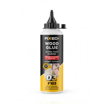 Fixed F103 SGS Ahşap Tutkalı Şeffaf 600 GR