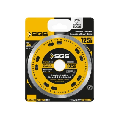 SGS2306 Profesyonel Porselen Kesici Ultra İnce 125x1.1 MM