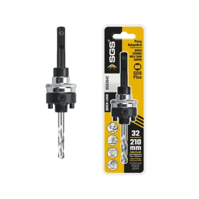 SGS3642 Bi-Metal Panç Adaptörü Hızlı-Quick / SDS Plus
