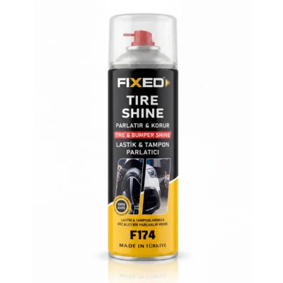Fixed F174 SGS Lastik ve Tampon Parlatıcı Sprey 500 ML