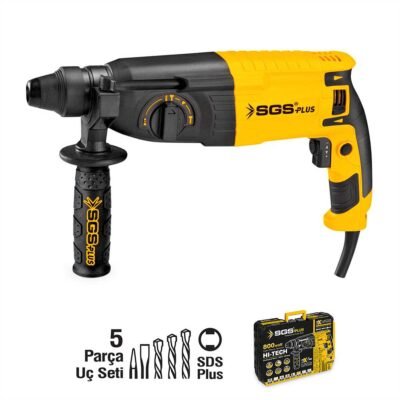 SGS5180 Kırıcı-Delici Matkap 800 Watt 26 MM 3.2 KG (SDS Plus)