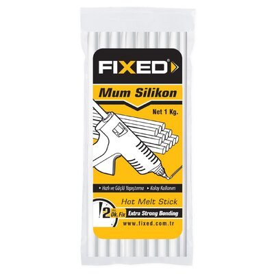 Fixed F1000 SGS Mum Silikon İnce 1 KG Poşetli (7.4 MM)