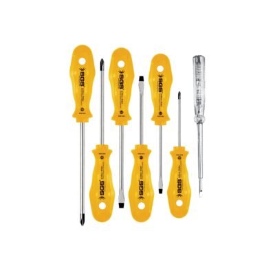 SGS1040 7'li Tornavida Seti (Yellow Series)