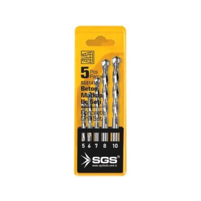 SGS1415 Beton Matkap Uc SETİ(5 Parça)
