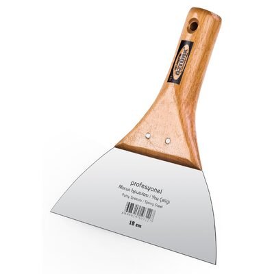 SGS376 Macun Ispatulası 18 CM (Ahşap Sap)