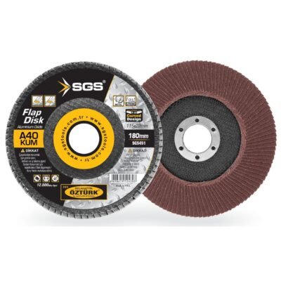 SGS451 Flap Disk 180 mm Ao 40KUM