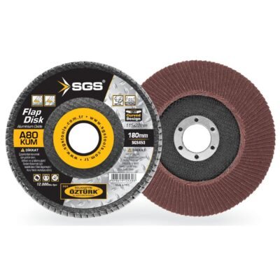 SGS453 Flap Disk 180 mm Ao 80KUM