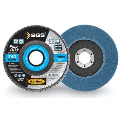 SGS471 Flap Disk 115 MM 40KUM (Zirconium)