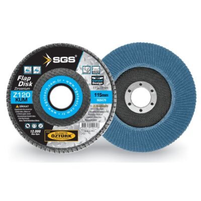 SGS475 Flap Disk 115 MM 120KUM (Zirconium)